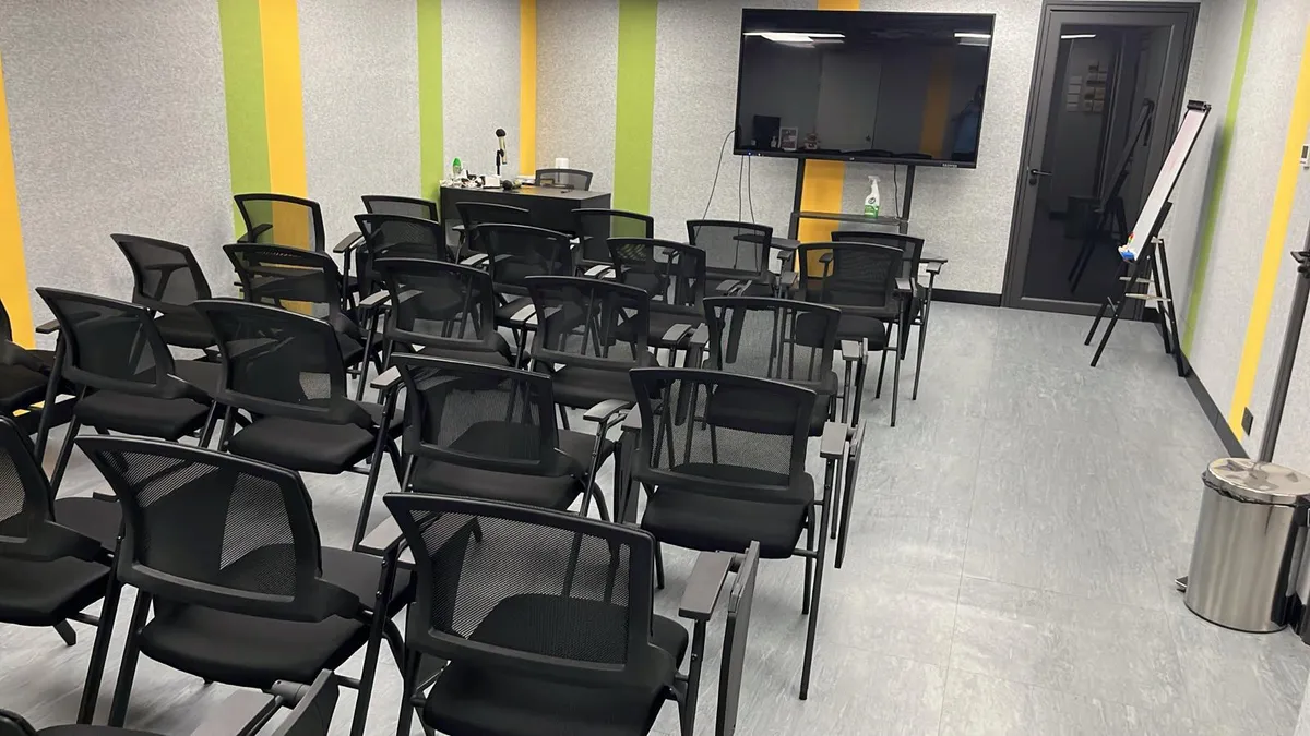 Meeting room at Easy Solution HK — ideal for AI strategy presentations and board meetings